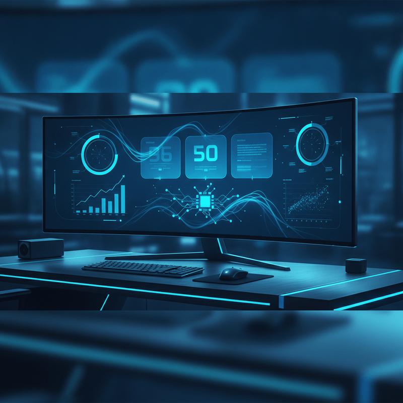Custom AI dashboard with charts and KPI metrics